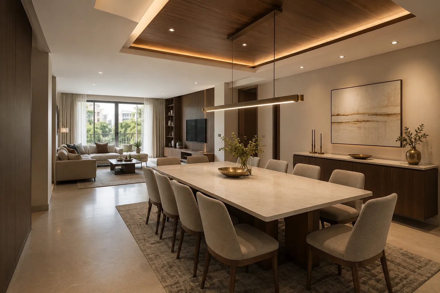 Dining Room Design Bangalore
